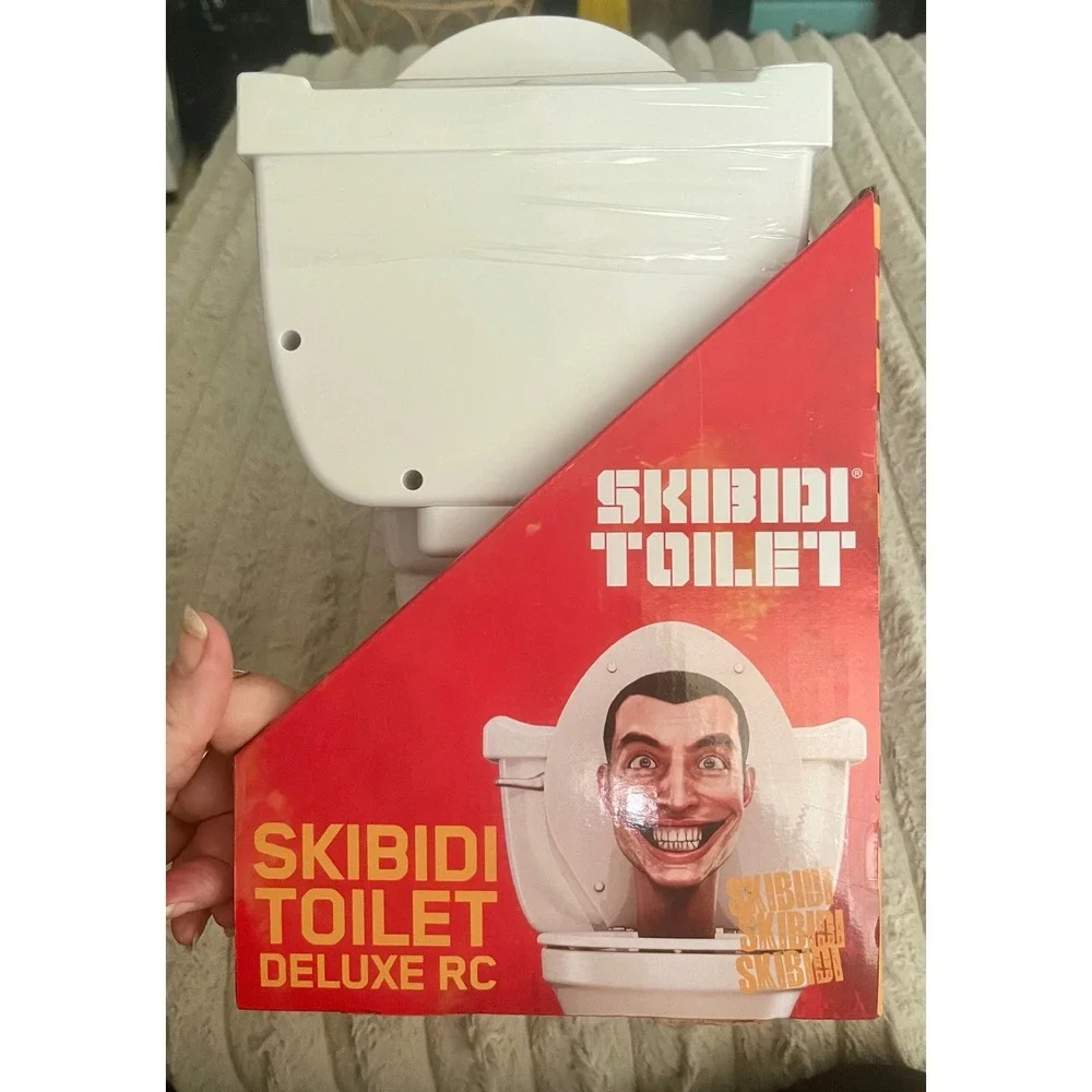 Skibidi Toilet Deluxe RC Remote Control Toy Jumpscare Action Bonkers Toy Co 1393